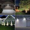 DEWENWILS 2 Pack 34W LED Flood Lights Outdoor, 5000K Led Security Light Black