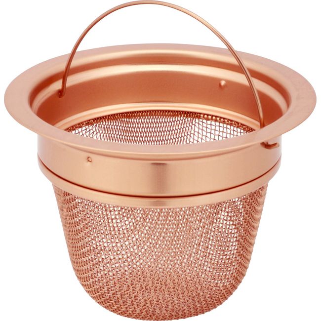 Little Wood Basket Copper Drain Basket Strainer Net Deep Type L – 1011 