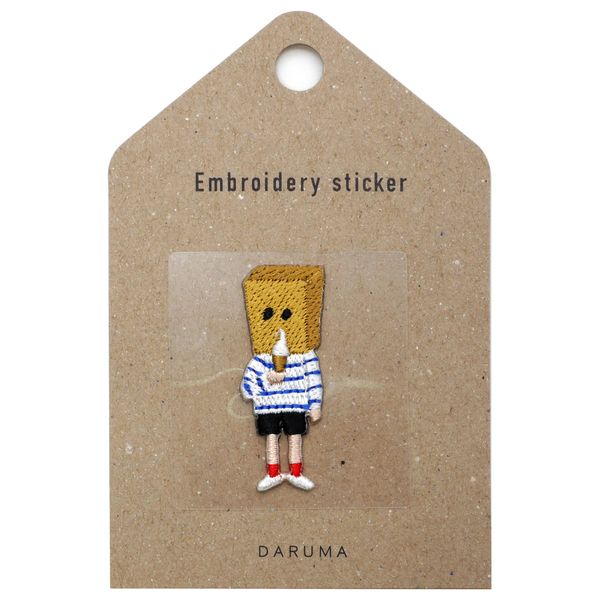 DARUMA Patch Embroidery Sticker COL. 10 Eric 01-8680