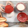 Webake Bread Proofing Basket Small Round Set Silicone 4 Pcs 5 Inch Mini Bread Proofing Baskets Sourdough Basket Proving Baskets Baking Tools