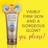 Jergens Natural Glow +FIRMING Body Lotion, Medium to Deep Skin Tone, 7.5 Fl Oz Sunless Tanning Daily Moisturizer, featuring Collagen and Elastin, Helps to Visibly Reduce Cellulite