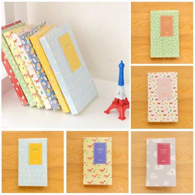 1Pc 6 Inch Instant Photo Album Picture Picture Storage 100 Pockets Mini  Photo Album Scrapbooking Picture Saving Memory Gift