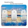 Mzmrss Beautiful Lake and Mountains at Sunset Mouse Pad Mat Rectangle Non-Slip Rubber Base Computer Mousepad
