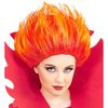 Widmann 74592 Flame Wig, red, One Size