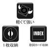 エレコム CD/DVDスリムPPケース/1枚収納/10パック/クリア