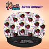 Karma's World White Hearts Satin Bonnet