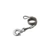 CC41236 Class IV Black Vinyl Coated Cable with One S-Hook CC4-1236