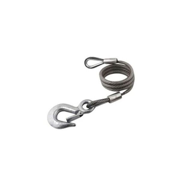 CC41236 Class IV Black Vinyl Coated Cable with One S-Hook CC4-1236