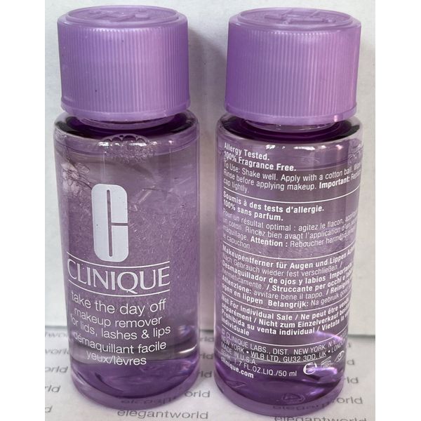 CLINIQUE Take the Day Off Makeup Remover x 2 MINIs (1.7oz / 50mL each)