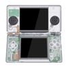 eXtremeRate ds Lite Compatible with Custom Replacement Shell Clear Material, Includes Replacement Buttons, Screen Lens Compatible with Nintendo DS Light (Clear)