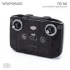 WRAPGRADE Skin Stickers Compatible with DJI RC-N2 (Black Bumpy CAMO)