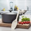 Zeal Silicone Non-Scratch Spatula Spoon Cream (10”/26cm)