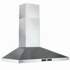 30" Range Hood 450CFM Wall Mounted Kitchen Cook Vent Stainless Steel Touch Panel