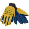 Michigan Wolverines utility glove grip palm gardening yard work tool