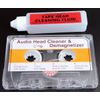 Tape Head Cleaner & Demagnetizer For Sony Cassette Tape Recorder Player deck