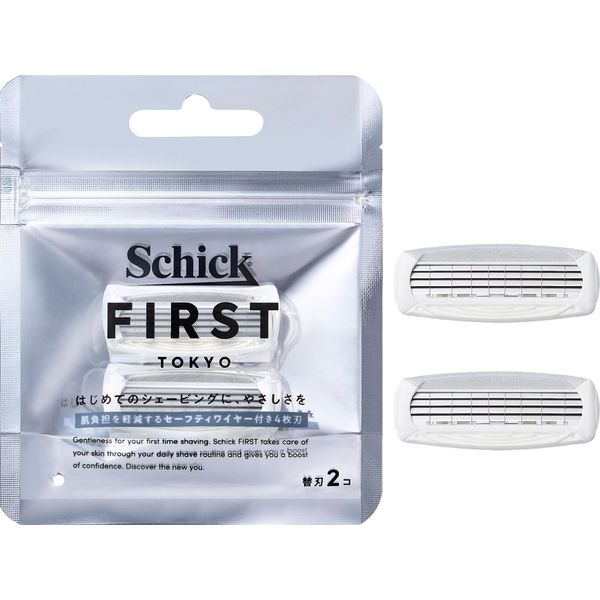 Schick Thick First Shaving Blade (2 Pieces)