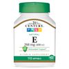 21st Century E 400 I.U. Natural (D-Alpha) Softgels, 110-Count