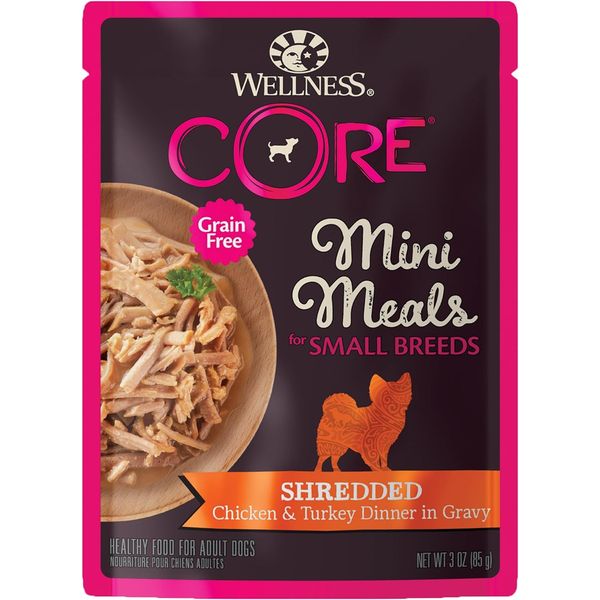 Wellness CORE Natural Grain Free Small Breed Mini Meals Wet Dog Food