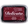 Tsukineko Delicata Pigment Ink Pad - Ruby Red 3.75" X 2.6"