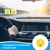 6 Pieces 9 x 9 cm Transparent Car Adhesive Film