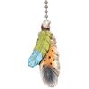BLACK FOREST DECOR Sedona Feathers Ceiling Fan Pull
