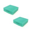 Pisces Twin Pack Compatible Oase Biotec 5.1/10.1 Replacement Filter Foam - Green Fine Foam
