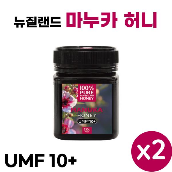 New Zealand Manuka Honey UMF 10 + 250g 100% Pure New Zealand Manuka Honey manuka honey, 1 pack