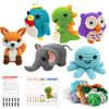 Datunsu 6PCS Crochet Kit for Beginners, 2026 Knitting Kit with Step-by-Step Video Tutorials, Beginner Crochet Kit for Adults