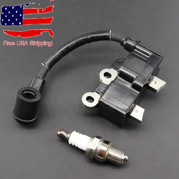 291337001 Ignition Coil For Ryobi RY251PH RY252CS RY253SS Trimmer Spark Plug