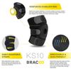 Knee Support Brace for Men Women, Adjustable Compression Sleeve Wrap Patellar...