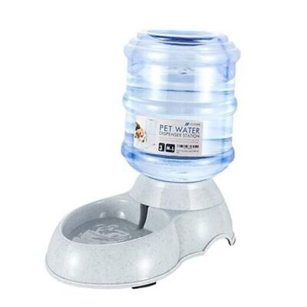 Gravity Pet Water Dispenser Drinking Station for Dogs Cats () 3 Gallon