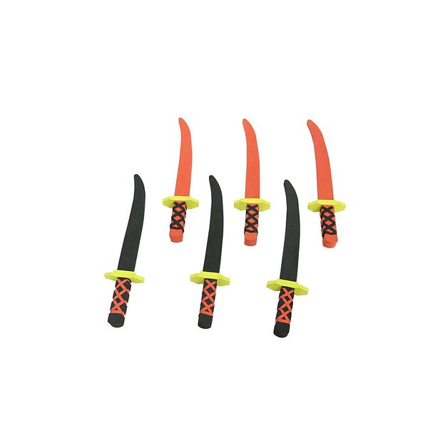 Foam Ninja Swords Set of 6 - Safe & Fun - by Trademark Innovations