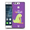 Head Case Designs Dinosaur Rainbow Puke Hard Back Case Compatible With Huawei P9
