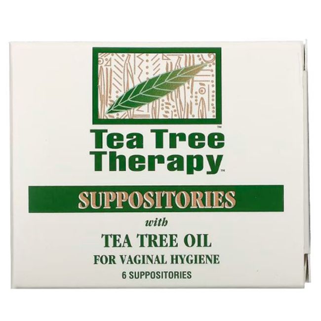 Tea Tree Suppository 6 pk By Tea Tree Therapy