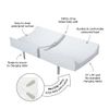 Munchkin Secure Grip Baby Diaper Changing Pad for Dresser, Waterproof and Wipeable, Contoured, Standard Size (16" x 31"), White