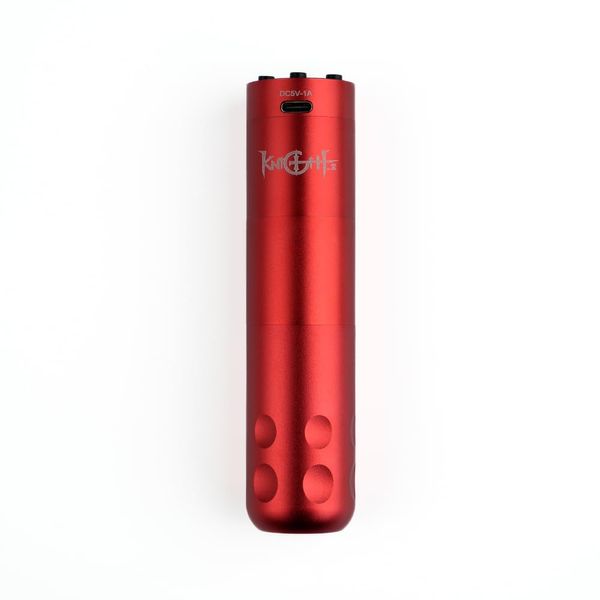 DGT Knight-II Battery Tattoo Machine Pen (Red)