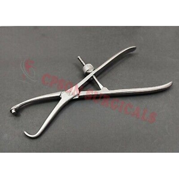 Veterinary Plate & Bone Holding Forcep 8 Inch Surgical Instrument