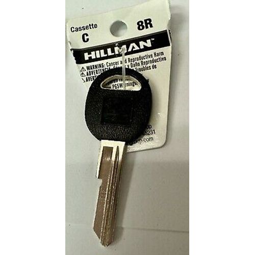 Hillman 87004 #8R Universal Single Sided Blank Key for Buick