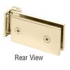 CRL FA044BR Brass Free Swinging Offset Pivot Hinge