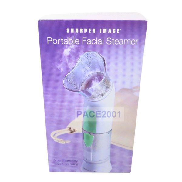 Sharper Image Portable Facial Steamer Featuring Ionic Cleansing