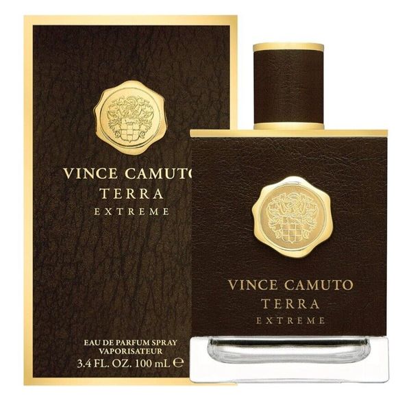 VINCE CAMUTO TERRA EXTREME EDP 3.4 OZ 100 ML FOR MEN New in box sealed free ship