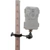 HME T-Post Trail Camera Holder | Compact Sturdy Adjustable Design | Easy Installation & Versatile Compatibility