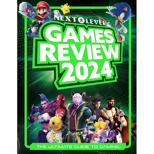 Next Level Games Review 2024: A bumper, illustrated, and annual gaming guide packed with over 150 video games – plus a special eSports chapter – the perfect gift for teens and adults!