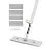 Microfiber Flat Mop with 4 Mop Pads Flat Mop for Dry and Wet Floor