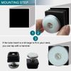 sourcingmap Adjustable Leveling Feet 25 x 25mm Inserts Furniture Table Glide 4 Pcs