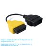 Yalgdlen ECU Scan ecuscan Cable Adaptor Compatible with obd Fiat ECU Multi ECU Scan obd obdii Tool