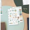 Filofax Eco Essential Collection Stickers, 6 Sheets, B132854