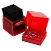 Satin Tower - Glitter Red