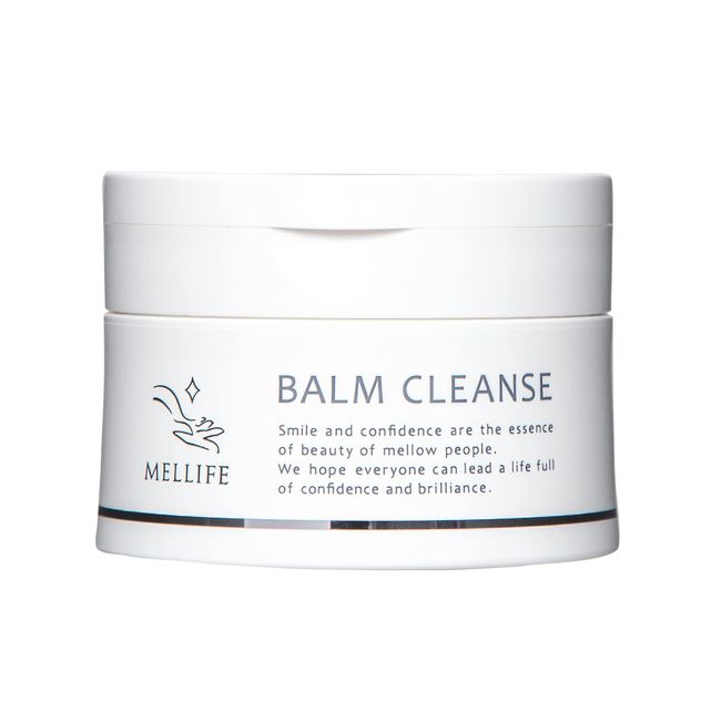 MELLIFE Balm Cleanse Balm Cleanser, 3.2 oz (90 g), Astaxanthine + Rice Bran, Orange Tororoi Balm, Eyelash Extract, No W Face Washing Required, Authentic Product