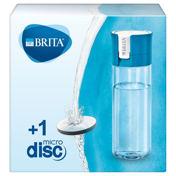 Water Filter Bottle - Blue